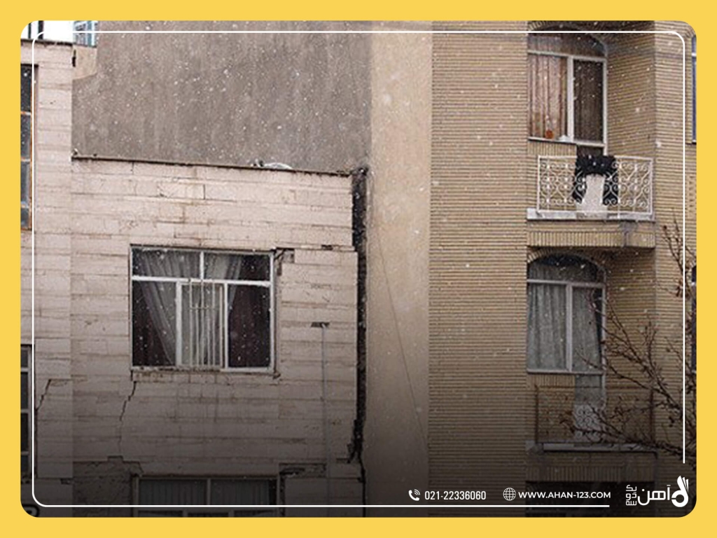 تأثیر نشست ساختمان