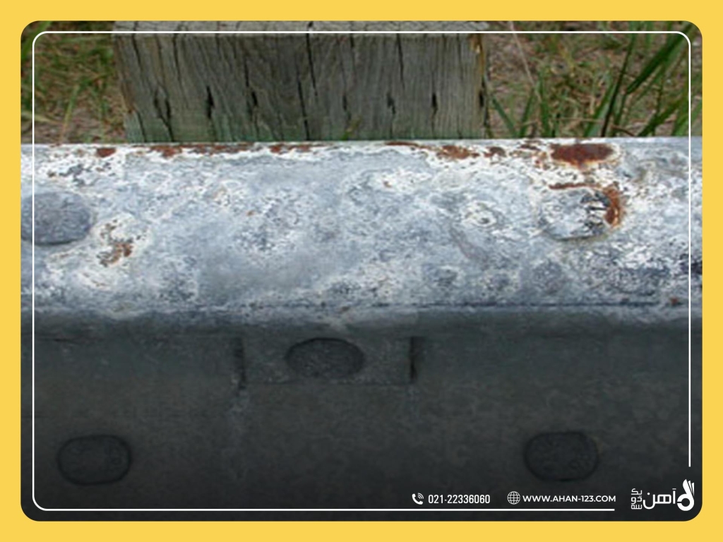 شوره سفید ورق‌ گالوانیزه