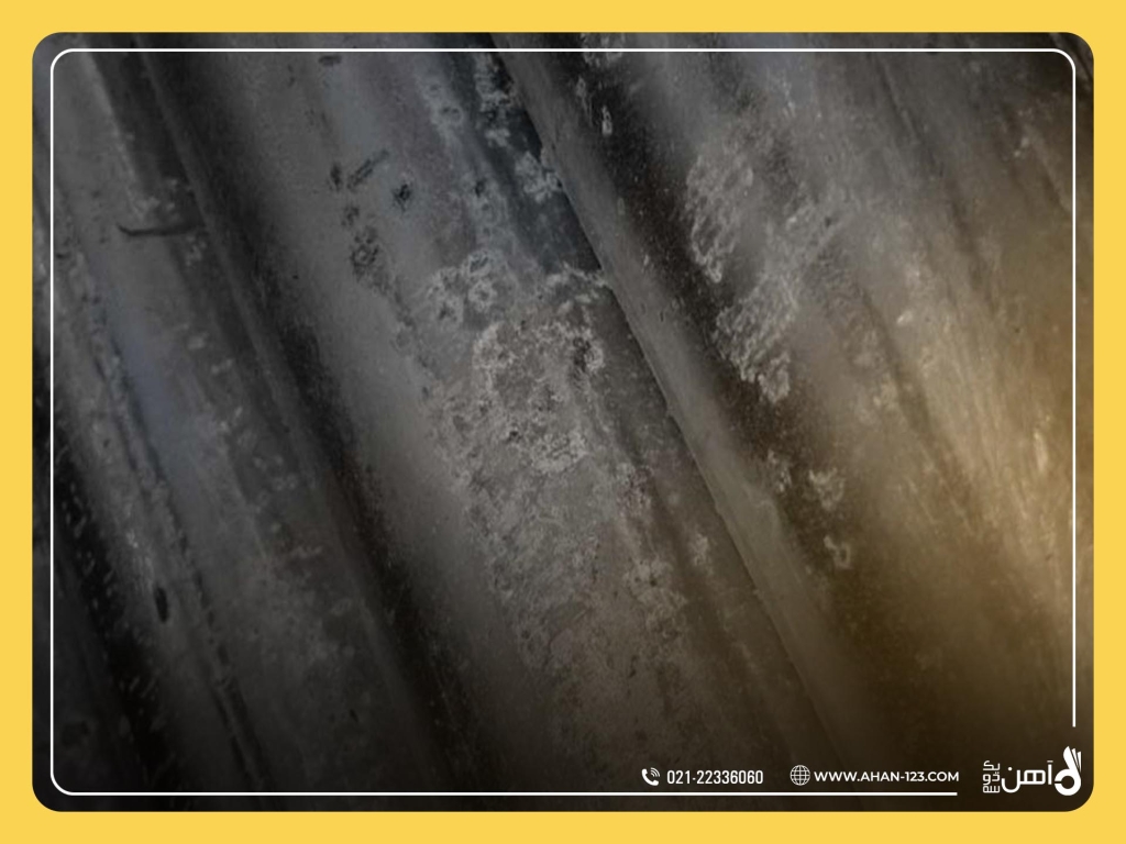 شوره سفید ورق‌های گالوانیزه