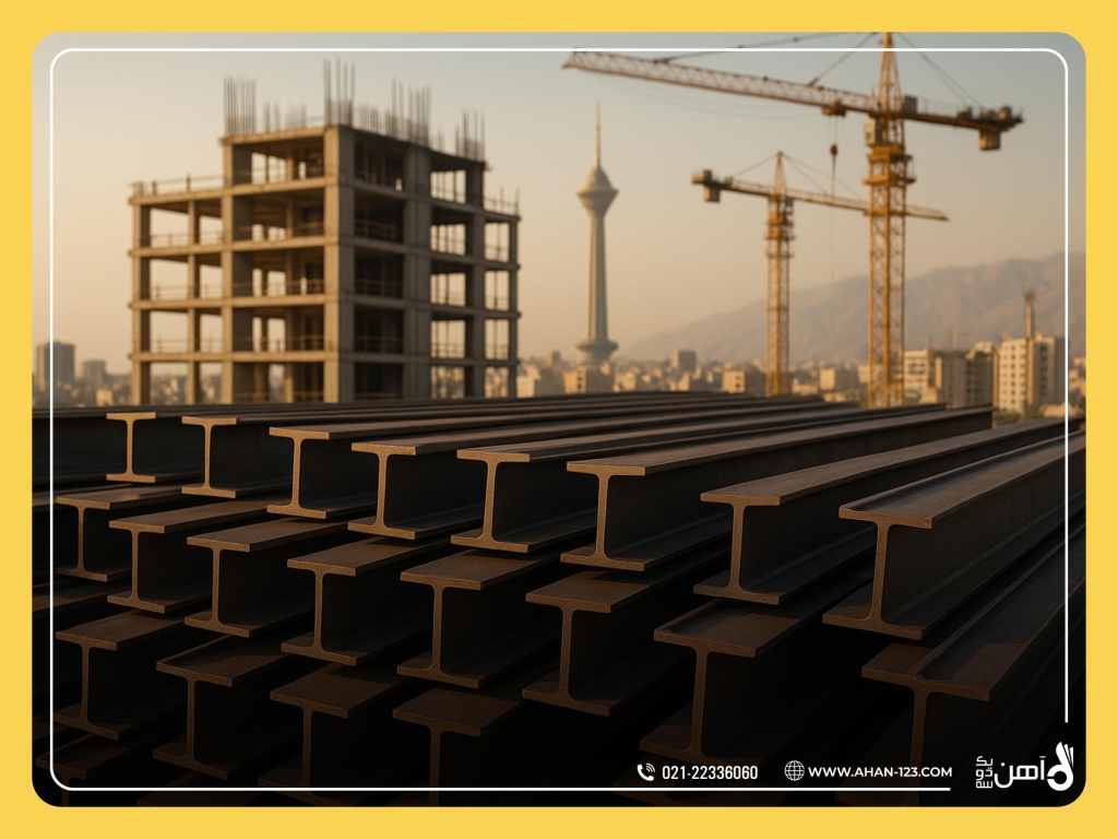 کدام کارخانه‌ها بیشترین حجم تولید تیرآهن در ایران را دارند؟