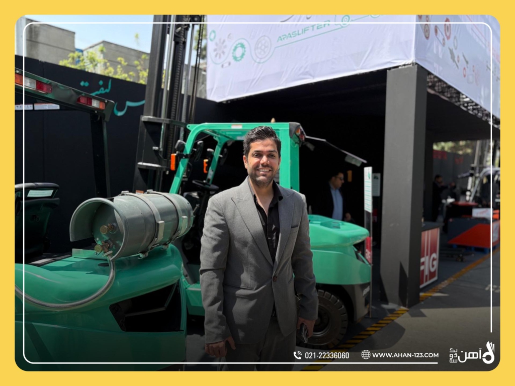 مجید محمودی مدیر عامل آهن یک دو سه