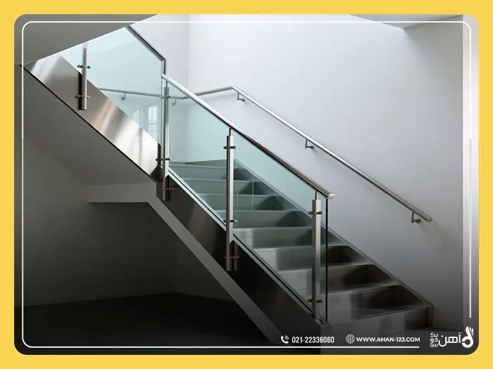 نبشی استیل دکوراتیو