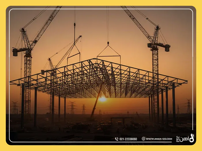 Truss construction with profiles