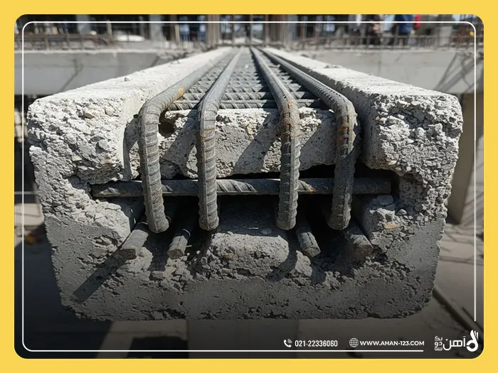 Tensile and compression rebar