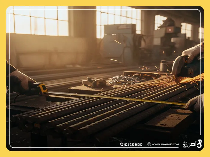 محاسبه پرت میلگرد