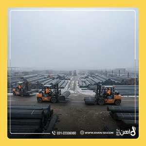 بازار آهن آلات در زمستان