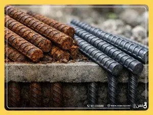 زنگ زدگی میلگرد