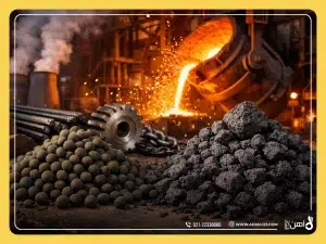 گندله و آهن اسفنجی