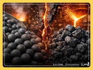 گندله و آهن اسفنجی